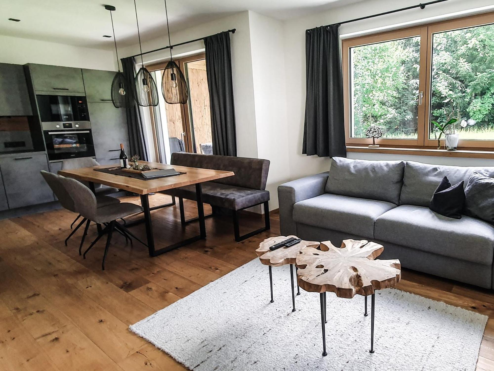 פיברברון Zeitfrei Chalet Apartments חדר תמונה